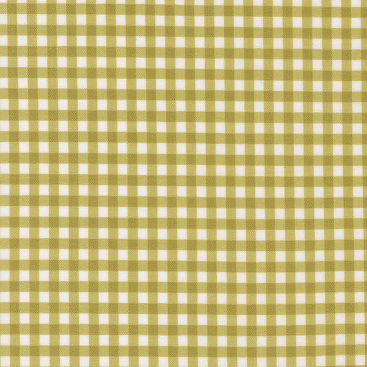 Lucky (Sweetwater) - Gingham Vert - Moda