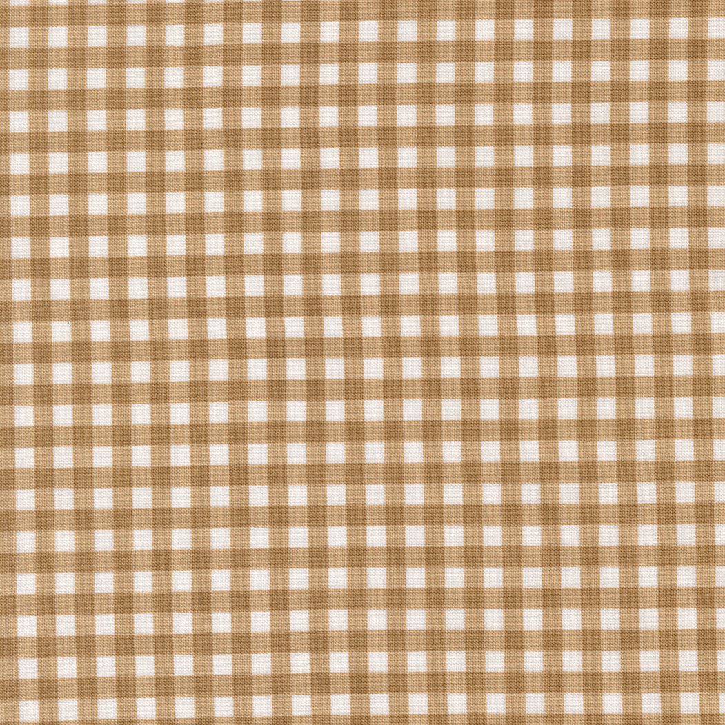 Lucky (Sweetwater) - Gingham Brun - Moda