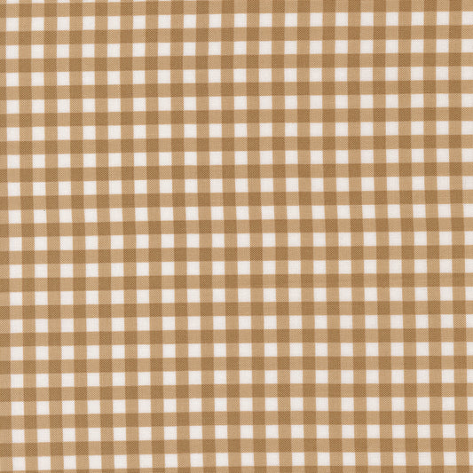 Lucky (Sweetwater) - Gingham Brun - Moda