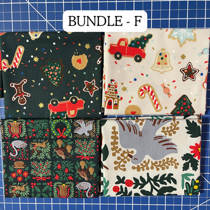 Christmas Fat Quarter Bundles (4 fat quarters for the price of 3)