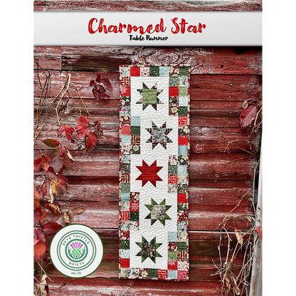 Patron de courtepointe Charmed Star pour chemin de table