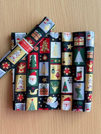 Christmas Fat Quarters - Le Bar A Coupon (19" x 27")