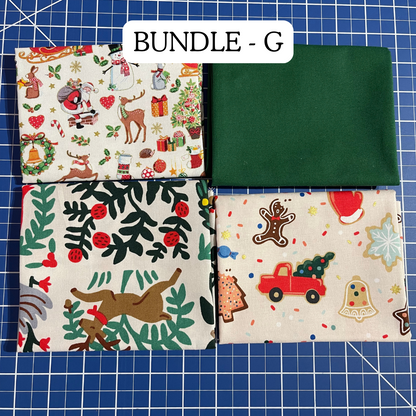 Christmas Fat Quarter Bundles (4 fat quarters for the price of 3)
