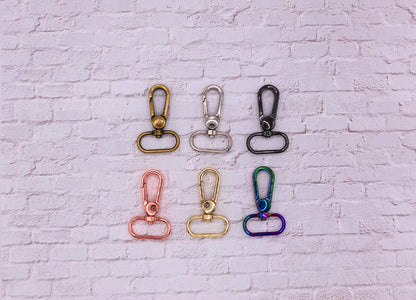 Swivel Clips (2 Pack) - 1" (6 Colours)