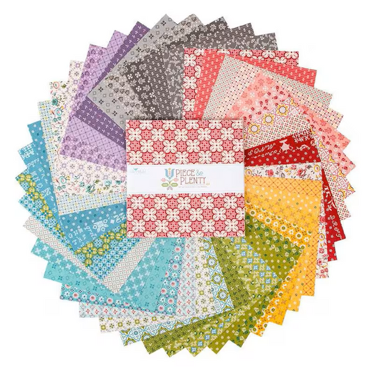 Piece & Plenty - 5" Charms - Lori Holt