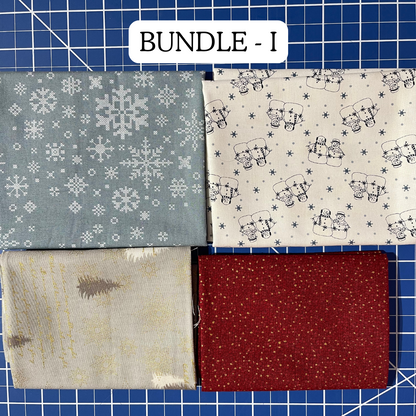 Christmas Fat Quarter Bundles (4 fat quarters for the price of 3)
