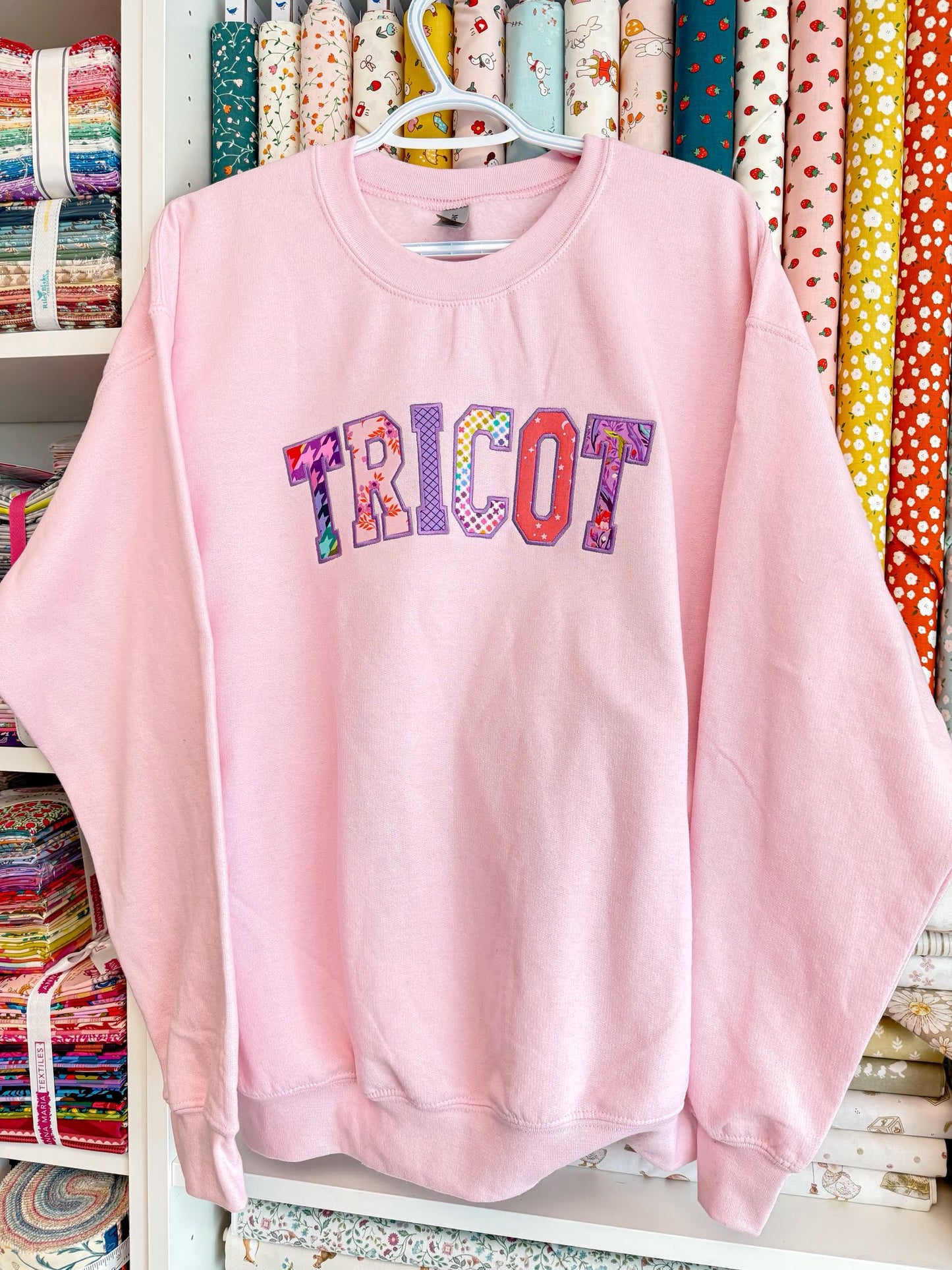 TRICOT - Tula Pink Edition - Embroidered Hoodie or Crewneck