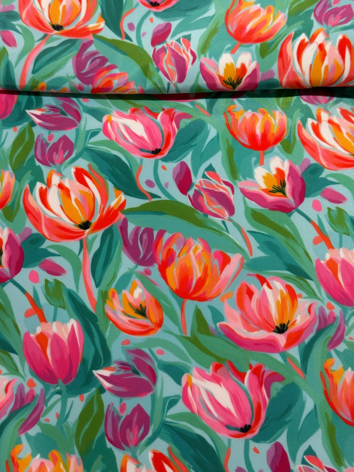 Tulips Dreamscape - Tissu Résist-Eau