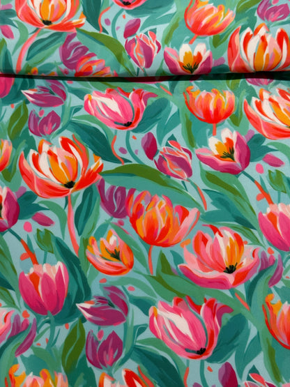 Tulips Dreamscape - Tissu Résist-Eau
