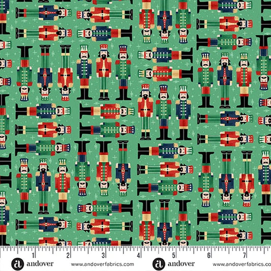 The Nutcracker - Soldiers Green - Makower UK