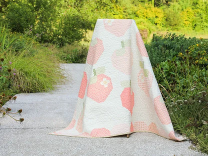 Patron de courtepointe Sweet Strawberry - My Sew Quilty Life