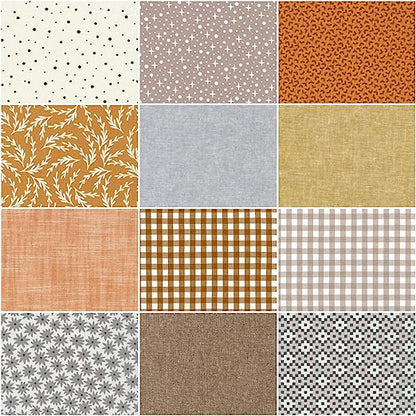 Fat Quarter Whole Collection Bundle - Paintbox Neutral Palette - Robert Kaufman