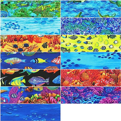 Fat Quarter Whole Collection Bundle - Coral Canyon - Robert Kaufman