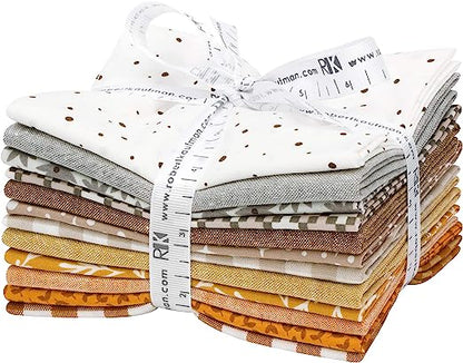Fat Quarter Whole Collection Bundle - Paintbox Neutral Palette - Robert Kaufman