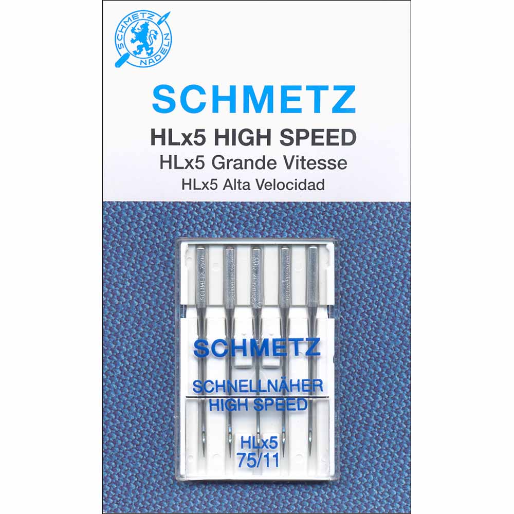 SCHMETZ HLx5 Quilters' Machine Needles Carded
