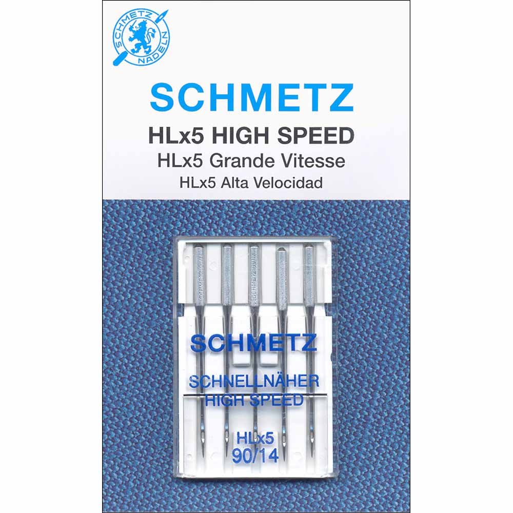 SCHMETZ HLx5 Quilters' Machine Needles Carded