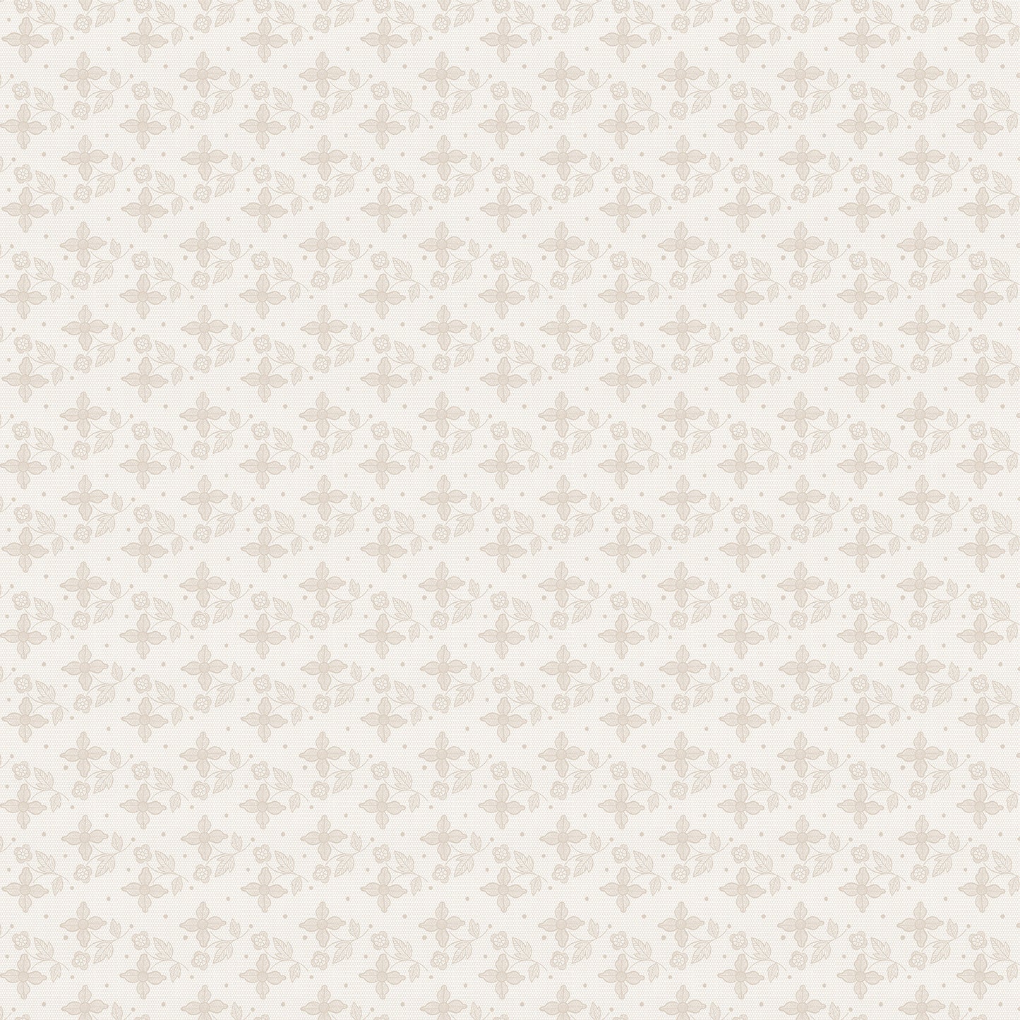 **PRÉCOMMANDE** Cherry Orchard - Dentelle (Creme) - Figo Fabrics