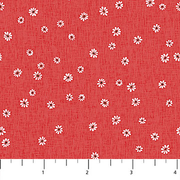 **PRÉCOMMANDE** Cherry Orchard -  Marguerite (Rouge) - Figo Fabrics