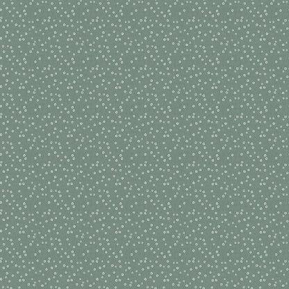 **PRÉCOMMANDE** Cherry Orchard -  Marguerite (Vert) - Figo Fabrics