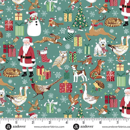 Country Christmas - Friends - Makower UK
