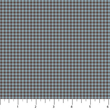 **PRÉCOMMANDE** Basics - Checks (Blueberry) - Figo Fabrics