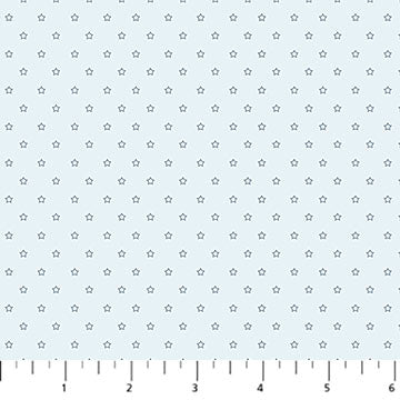 **PRÉCOMMANDE** Basics -  Stars (Ice) - Figo Fabrics