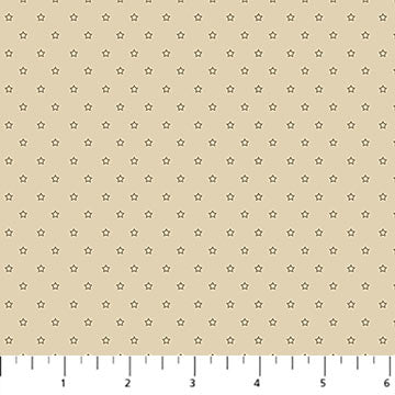 **PRE-ORDER** Basics - Stars (Honey) - Figo Fabrics