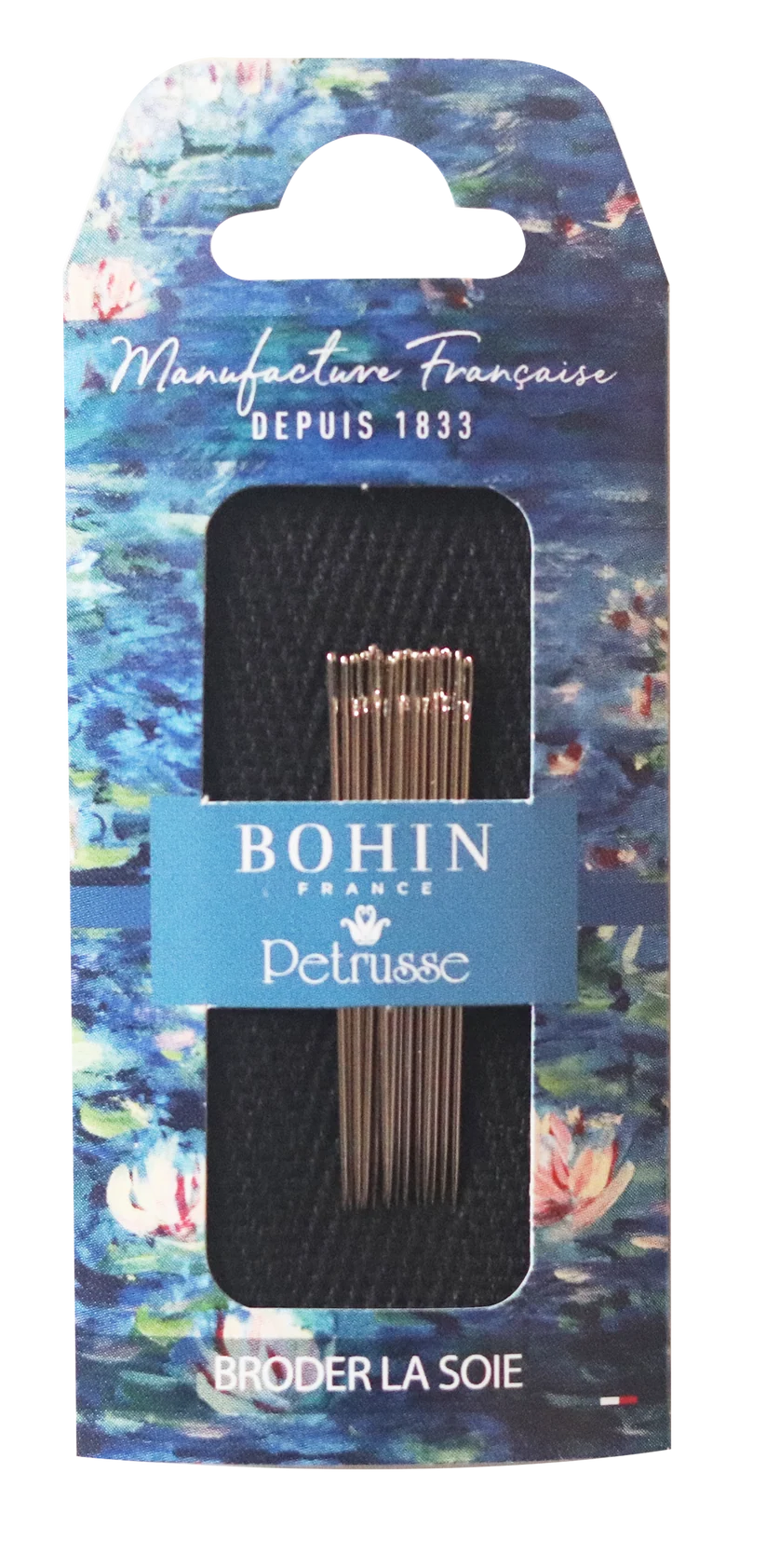 Aiguilles à broder en soie Bohin n° 10
