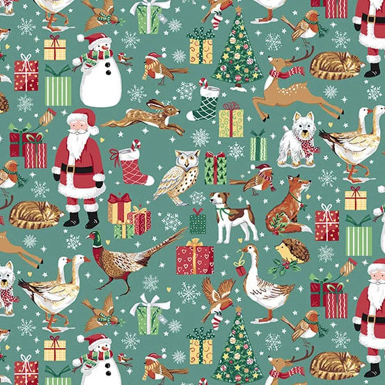 Country Christmas - Friends - Makower UK