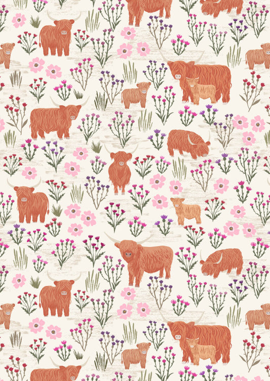 **PREORDER** A Celtic Summer - Summer Meadow Highland (Cream) - Lewis & Irene