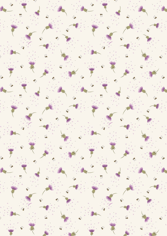 **PREORDER** A Celtic Summer - Bee Thistle (Cream) - Lewis & Irene