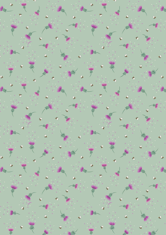 **PREORDER** A Celtic Summer - Bee Thistle (Green) - Lewis & Irene