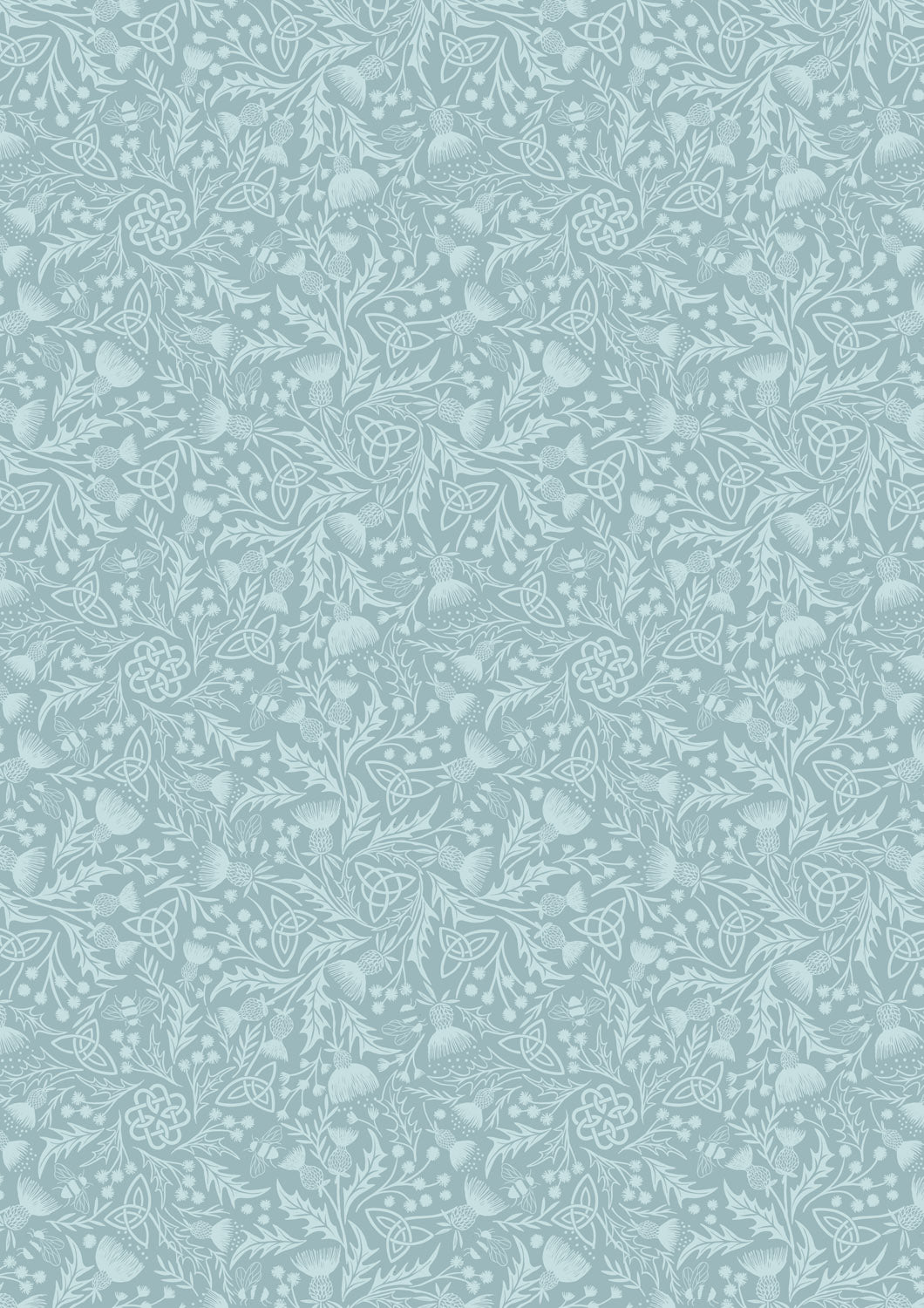 **PREORDER** A Celtic Summer - Celtic thistle (Duck Egg) - Lewis & Irene