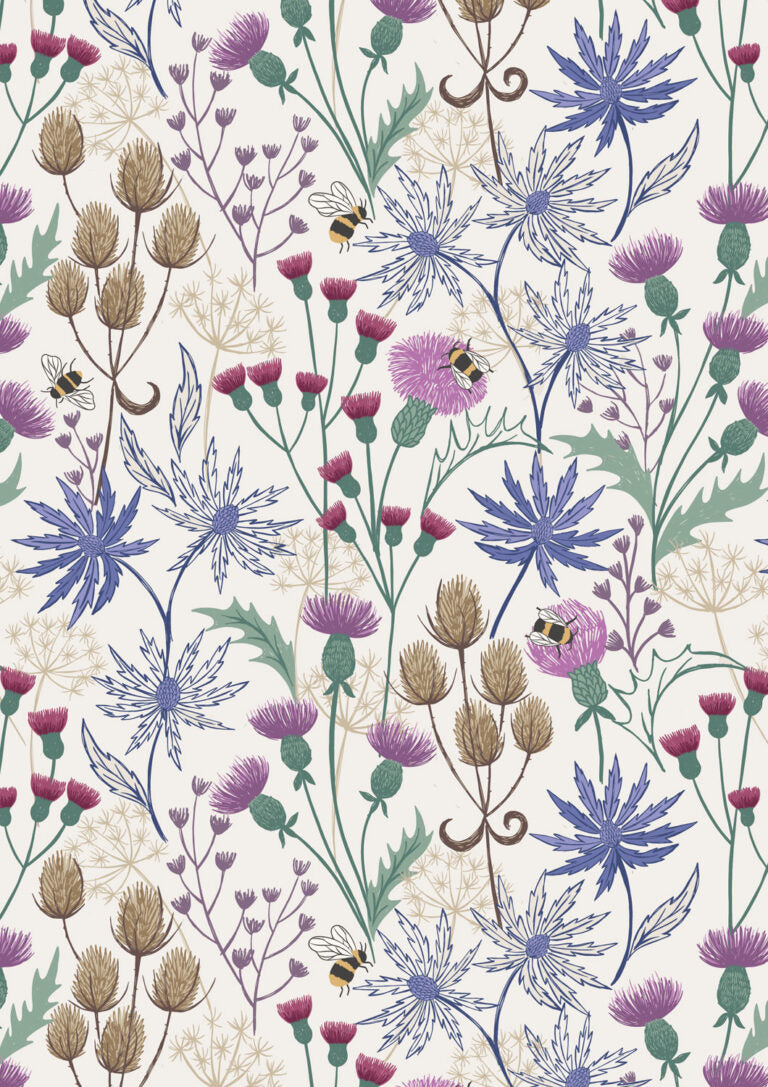 **PREORDER** A Celtic Summer - Celtic Floral (Cream) - Lewis & Irene