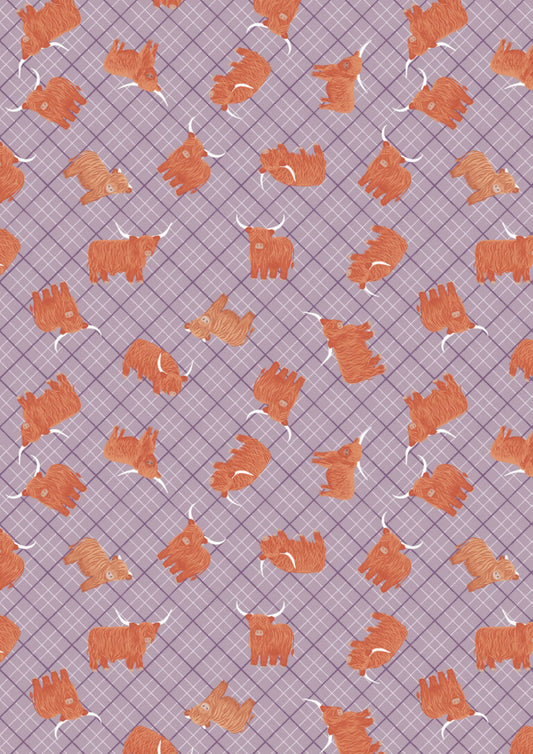 **PREORDER** A Celtic Summer - Highlands Check (Heather) - Lewis & Irene