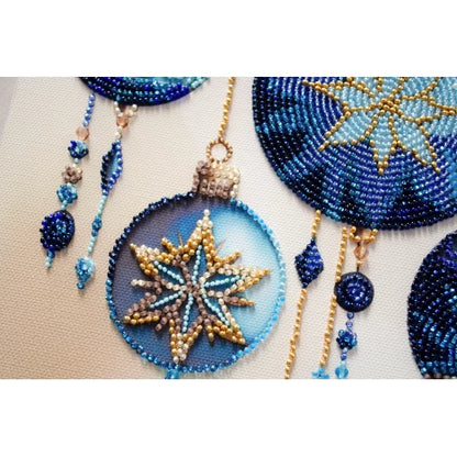 Crystal Patterns Beading Embroidery Kit - Abris Art