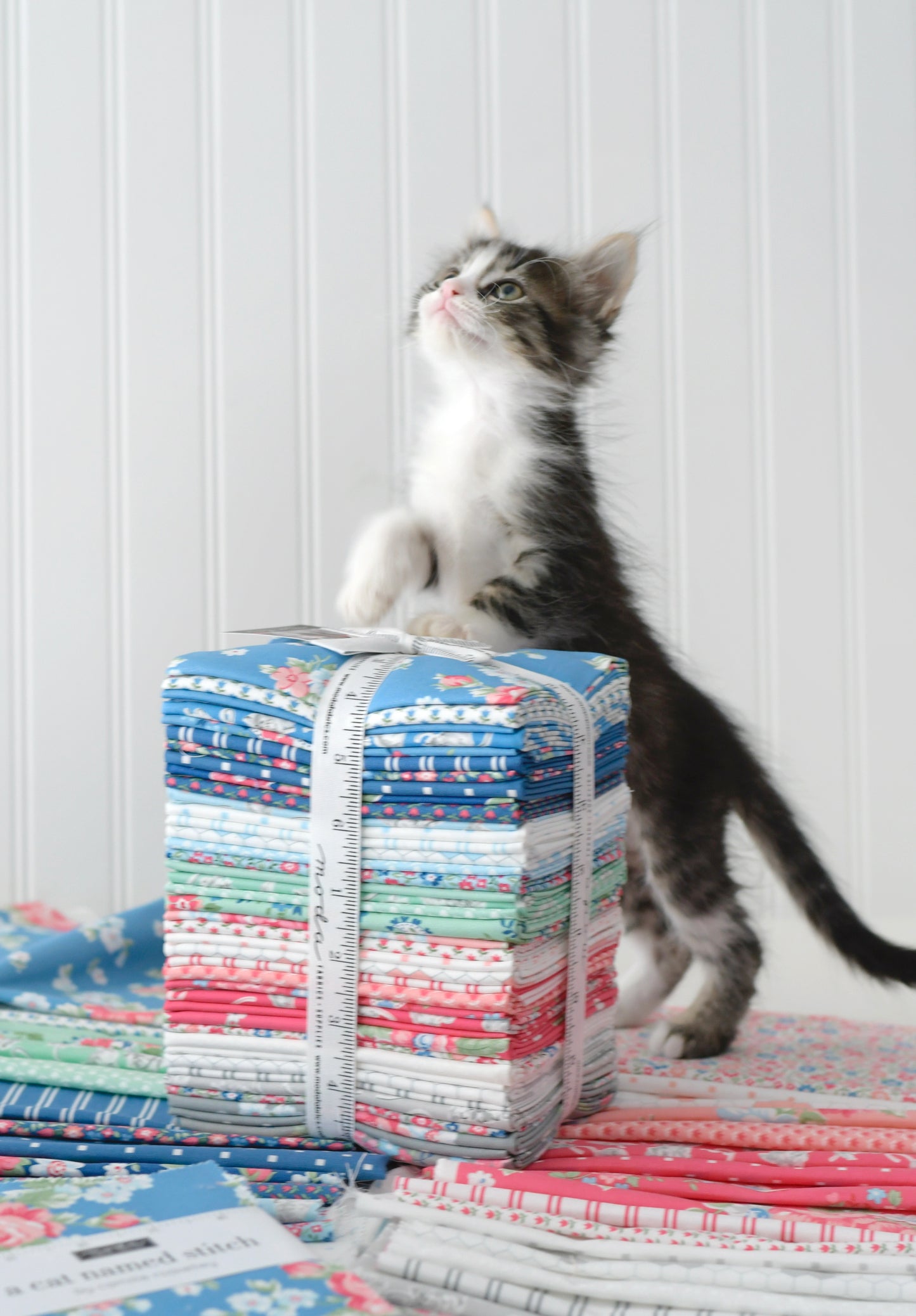 A Cat Named Stitch (Camille Roskelley) - Fat Quarter Bundle 40pcs - Moda