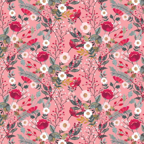 Adventale by Katarina Roccella - Merriment Flora - Art Gallery Fabric