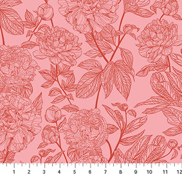 Indelible - Rouge - Anna Maria Textiles
