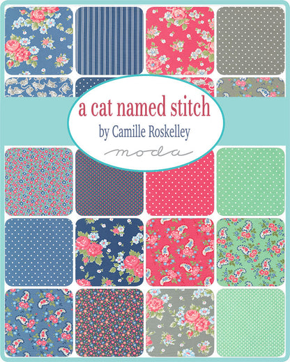 A Cat Named Stitch (Camille Roskelley) - Fat Quarter Bundle 40pcs - Moda