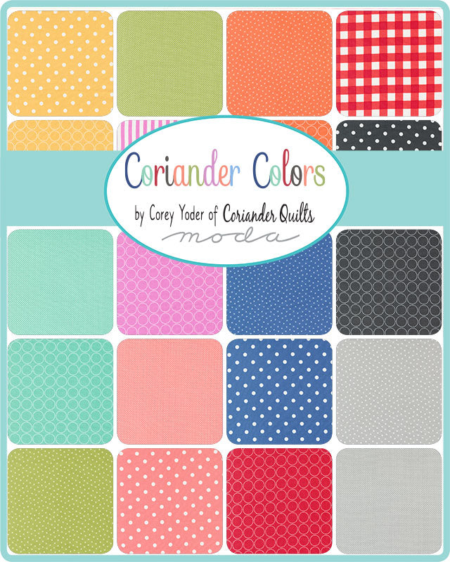Coriander Colors - Fat Quarters - Moda
