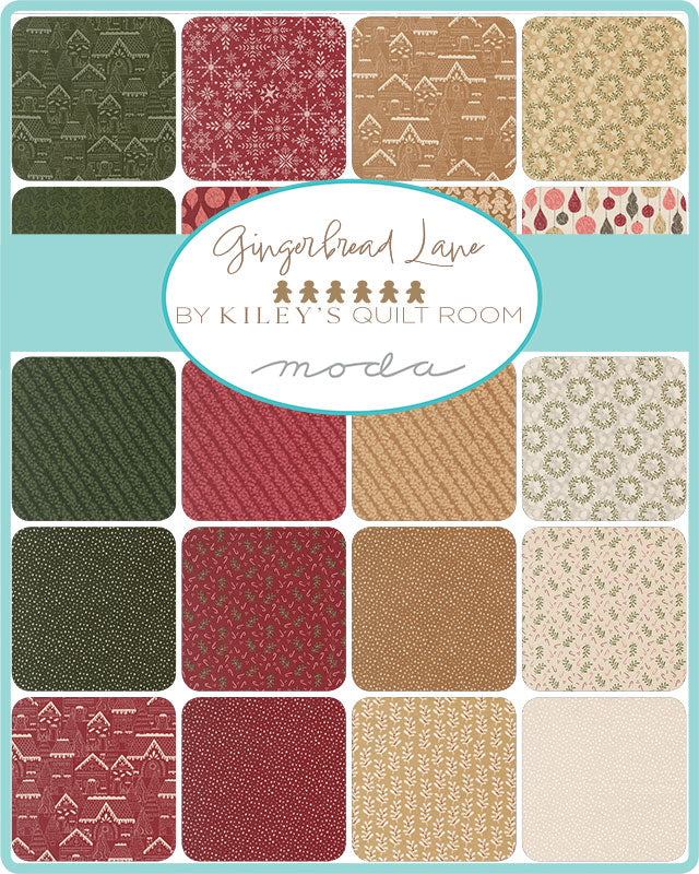 Gingerbread Lane (Kiley's Quilt Room) - 5" Charms - Moda