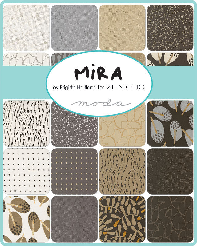 Mira (Zen Chic) - Fat Quarter Bundle 33pcs - Moda