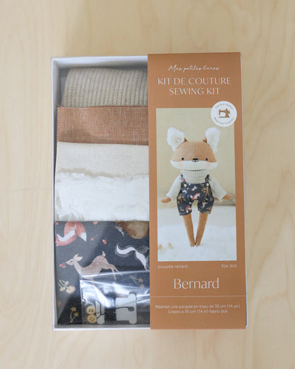 **Pre-Order** Mes Petites Lunes - Sewing Kit - Bernard Fox Doll