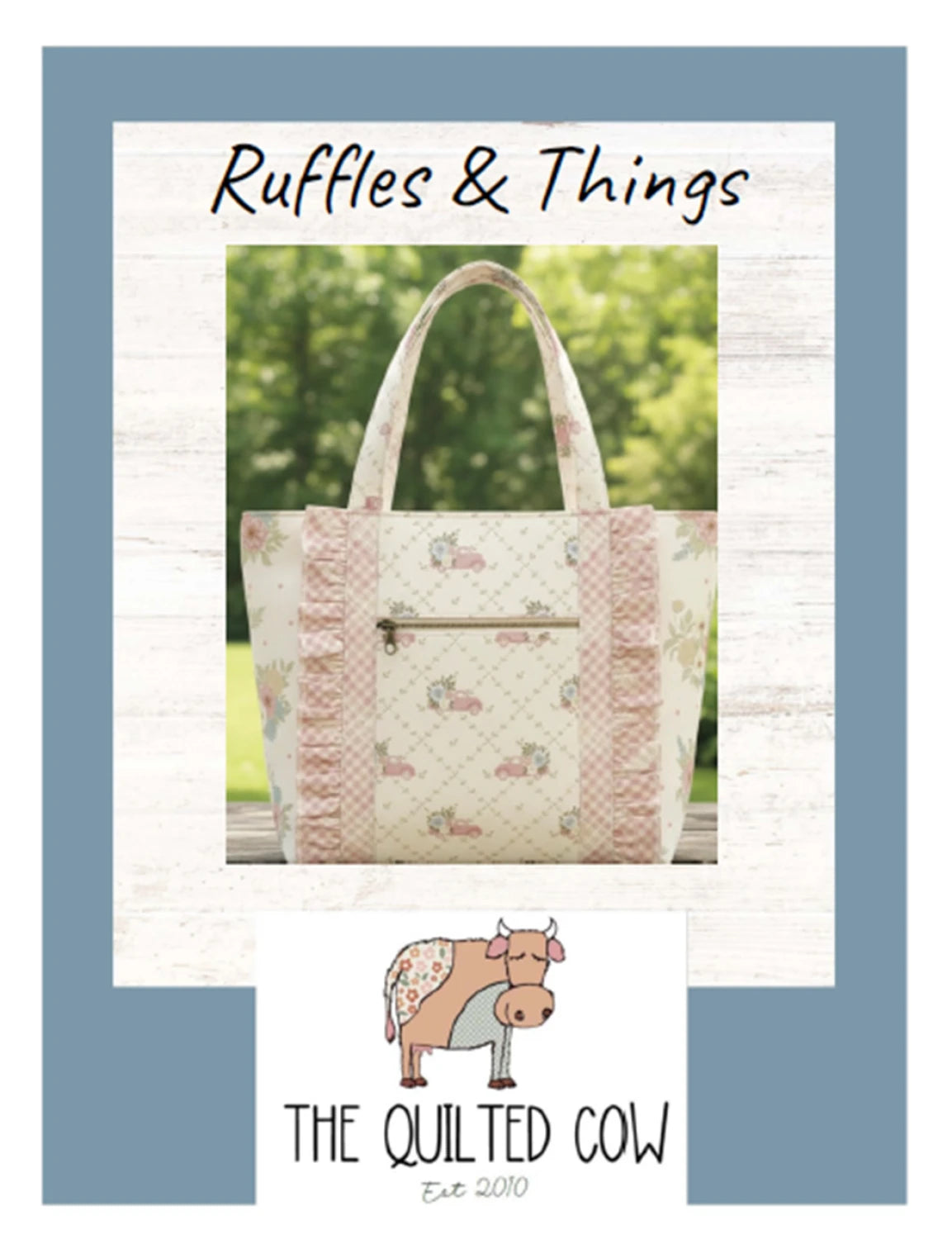 Ruffles & Things Patron imprimé - Bellagia & Co pour The Quilted Cow