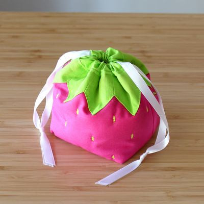 Strawberry Named Pouchy Pattern - Banjoflannel