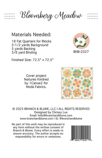 Bloomberg Meadow 72" x 72" by Branch and Blume