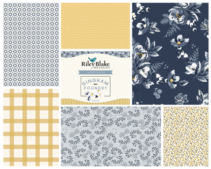 Fat Quarter Whole Collection Bundle - Gingham Foundry - Riley Blake Designs