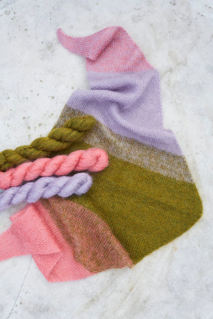Bon Melange Shawl Kit (Aurora + Mist + Tempest) - Urth Yarns