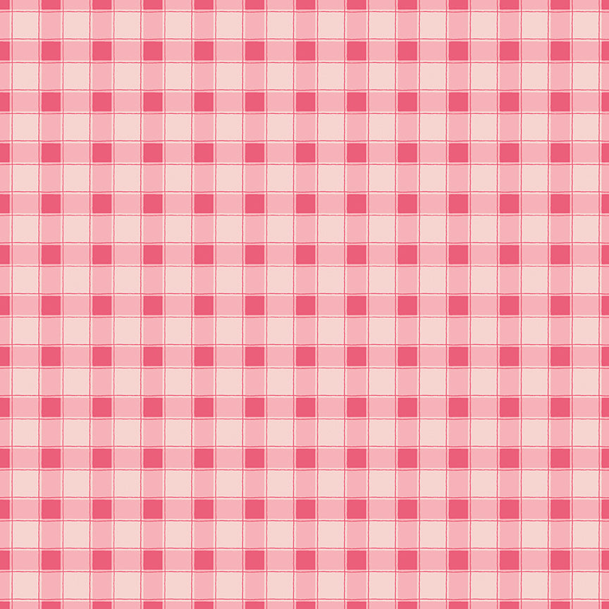 Hope in Bloom - Plaid Pink - Riley Blake Designs